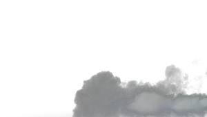 Billowing_ Smoke_ Against_ Dark_ Background PNG Image