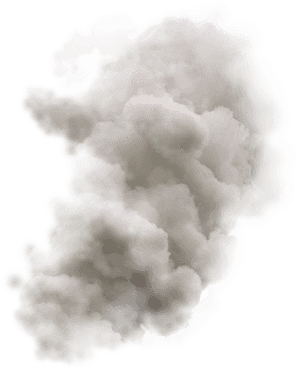 Billowing Smoke Cloud PNG