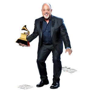 Billy Joel And Grammy Award Png 06252024 PNG Image