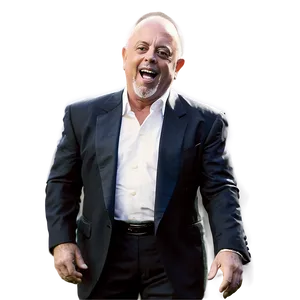 Billy Joel In Action Png 1 PNG Image