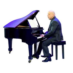 Billy Joel Piano Performance Png 06252024 PNG Image