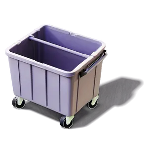 Bin With Wheels Beige Png 49 PNG Image