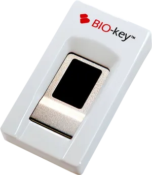 Bio Key Fingerprint Scanner Device PNG Image