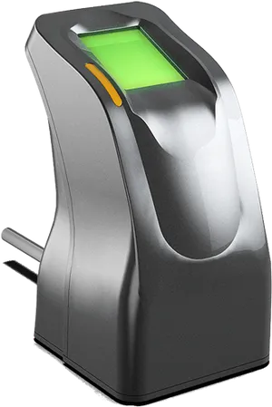 Biometric Fingerprint Scanner Device PNG Image