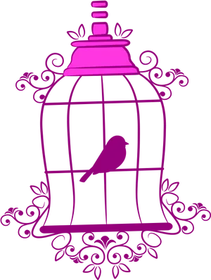 Birdin Decorative Cage Illustration PNG Image