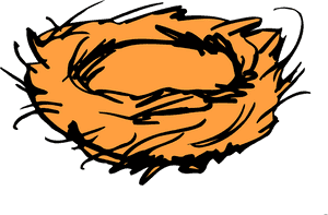 Bird's Nest, Nest, Grass, Twigs, Bird, Egg, Mother - Bird Nest Clipart, HD Png Download PNG