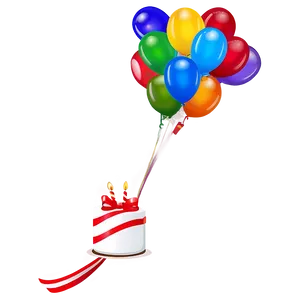 Birthday Balloon Emoji Png Wht36 PNG Image