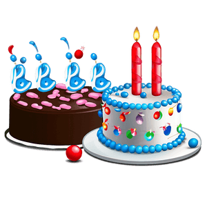Birthday Cake Design PNG 05042024 PNG image with transparent background