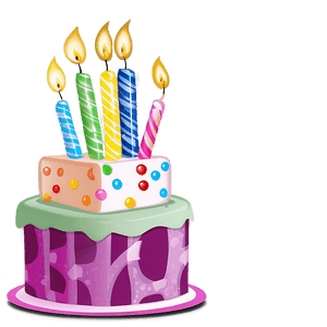 Birthday Cake Design PNG vln PNG image with transparent background