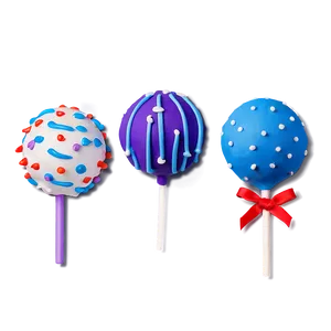 Birthday Cake Pops Png Xxu76 PNG Image