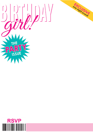 Birthday Magazine Cover Template, HD Png Download PNG image with transparent background