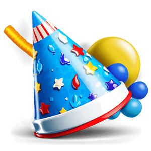 Birthday Hat for Boys PNG qfc30 PNG