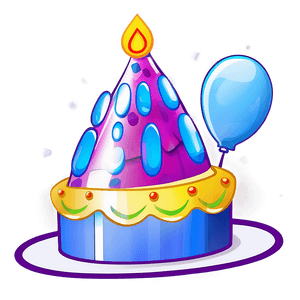Birthday Hat Icon PNG hkr81 PNG