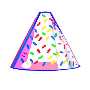 Birthday Hat Outline PNG 05042024 PNG
