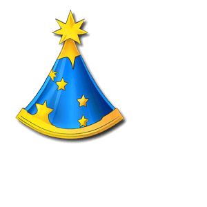 Birthday Hat Outline PNG 05042024 PNG
