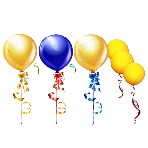 Birthday Helium Balloon Png Qyy29 PNG Image