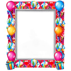 Birthday Photo Frame PNG gjh PNG