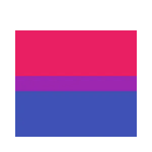 Bisexual Pride Flag Graphic PNG Image