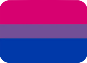 Bisexual Pride Flag Graphic PNG Image