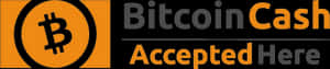 Bitcoin Cash Accepted Here, HD Png Download PNG image with transparent background
