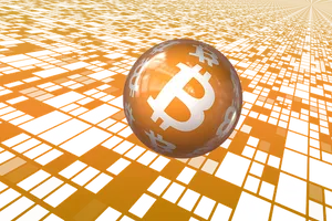 Bitcoin Digital Network PNG Image