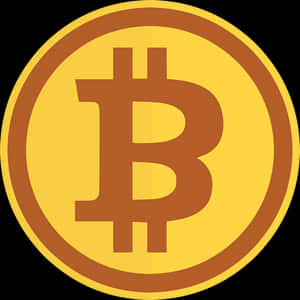 Bitcoin, Blockchain, Icon, Golden, Internet, Coin - Bitcoin Icon, HD Png Download PNG image with transparent background