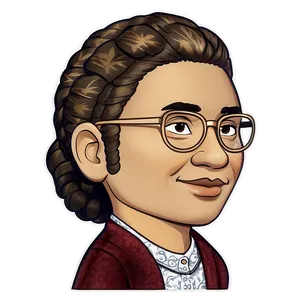 Bitmoji Historical Figure Png 06202024 PNG Image