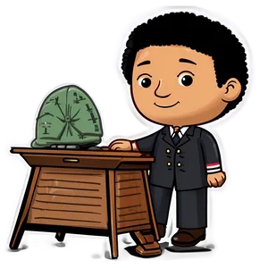 Bitmoji Historical Figure Png 65 PNG Image