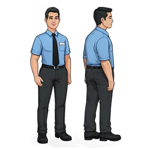 Bitmoji Work Uniform Png Aqt81 PNG Image