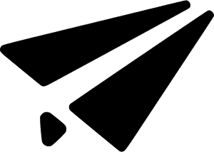 Black Abstract Triangles Graphic PNG