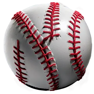 Black And White Baseball Stitch Png Fqf78 PNG Image