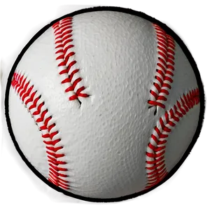 Black And White Baseball Stitch Png Lri48 PNG Image