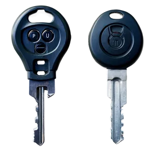 Black And White Car Keys Png 06122024 PNG Image