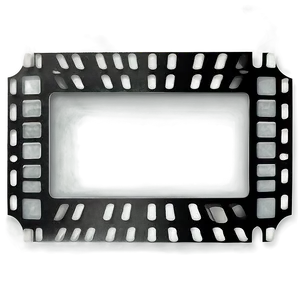 Black And White Film Frame Png Rfl6 PNG Image