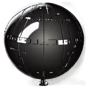 Black And White Globe Outline Png 26 PNG Image