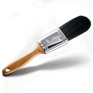 Black and White Paint Brush PNG vto PNG