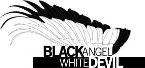 Black Angel White Devil Artwork PNG Image