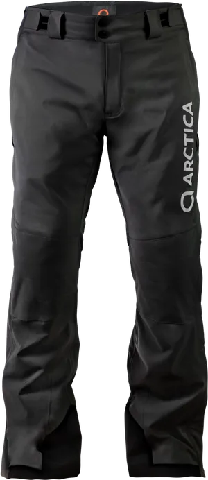 Black Arctica Ski Pants PNG Image