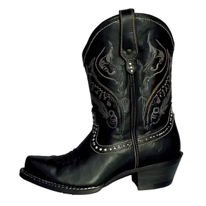 Black Ariat Boots Png Ioc PNG Image