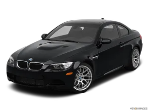 Black B M W M3 Coupe PNG Image