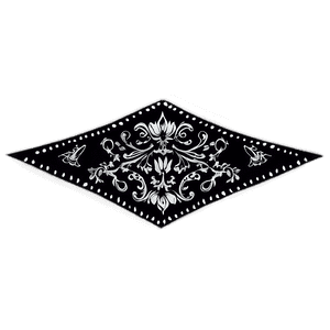 Black Bandana Pattern PNG 05242024 PNG