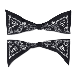 Black Bandana Pattern PNG cgh77 PNG