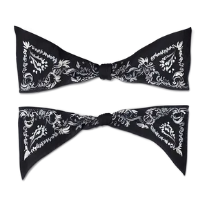 Black Bandana Pattern Png Cgh77 PNG Image