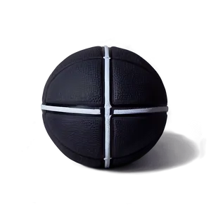 Black Basketball With Space Theme Png 6 PNG Image