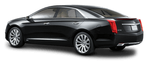 Black Cadillac X T S Side View PNG image with transparent background