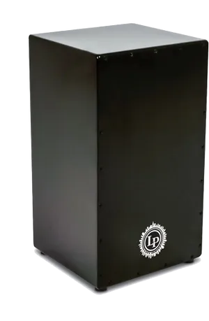 Black Cajon Drum L P Brand PNG Image