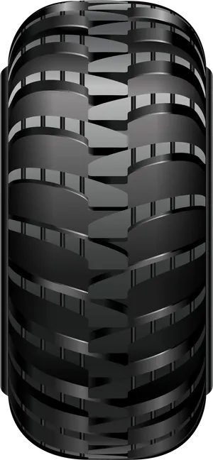 Black Car Tire Clipart PNG Image