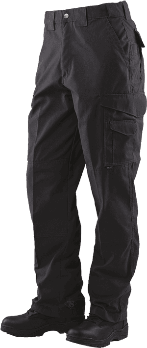 Black Cargo Pants Product Photography PNG