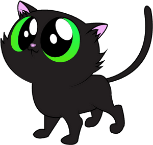 Transparent Cute Black Cat Clipart - My Little Pony Black Cat, HD Png Download PNG image with transparent background