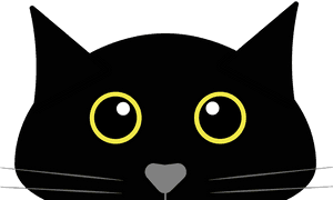 Black Cat Head Clipart, HD Png Download PNG image with transparent background